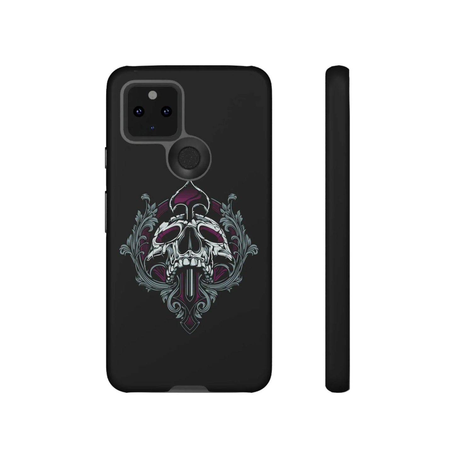 spade-skull-handyhulle-google-pixel-2-3-4-5-6-7-8-9-a-xl-pro-5g-phone-case-jlr-design-23 - JLR Design