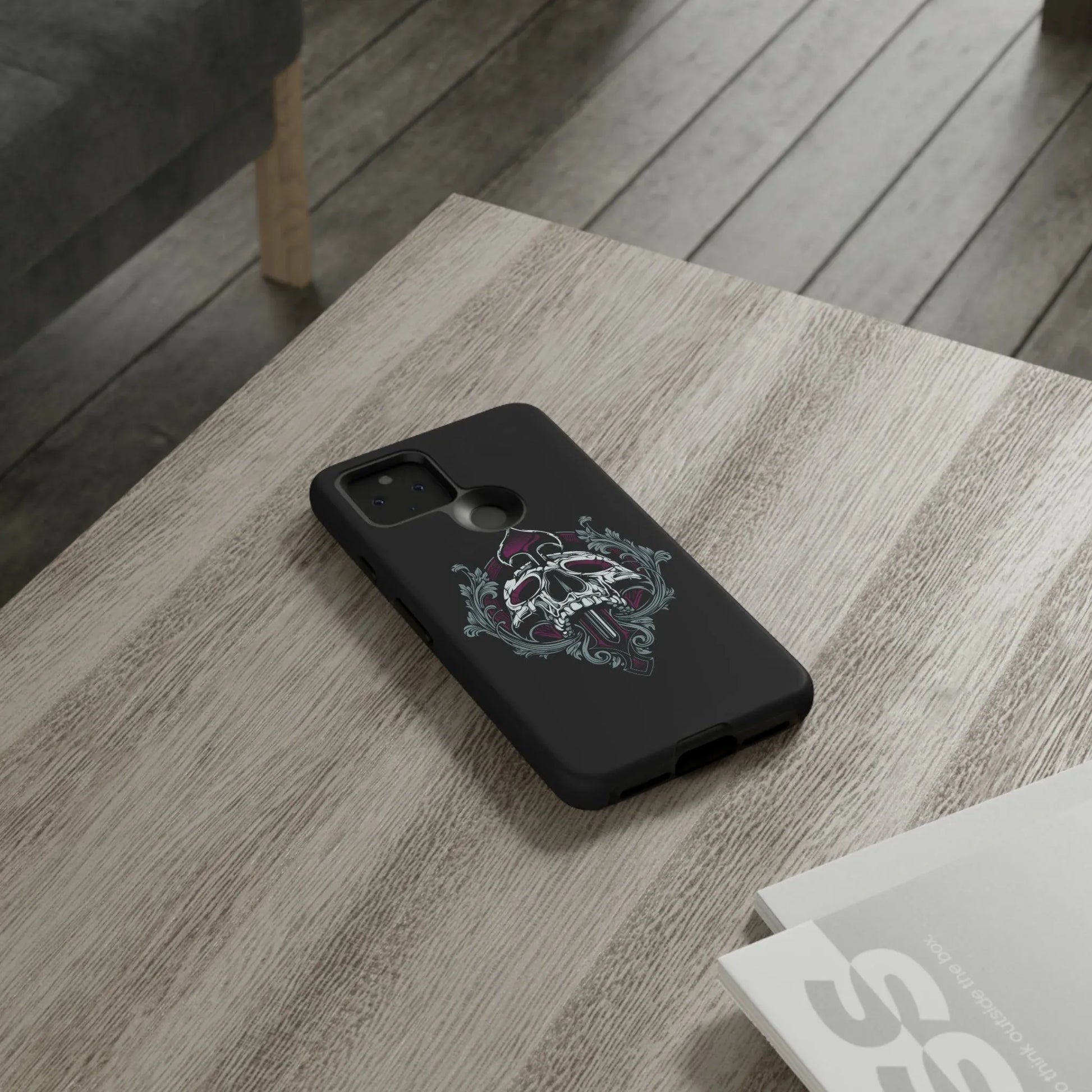 spade-skull-handyhulle-google-pixel-2-3-4-5-6-7-8-9-a-xl-pro-5g-phone-case-jlr-design-24 - JLR Design