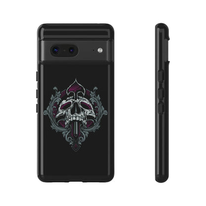 spade-skull-handyhulle-google-pixel-2-3-4-5-6-7-8-9-a-xl-pro-5g-phone-case-jlr-design-5 - JLR Design