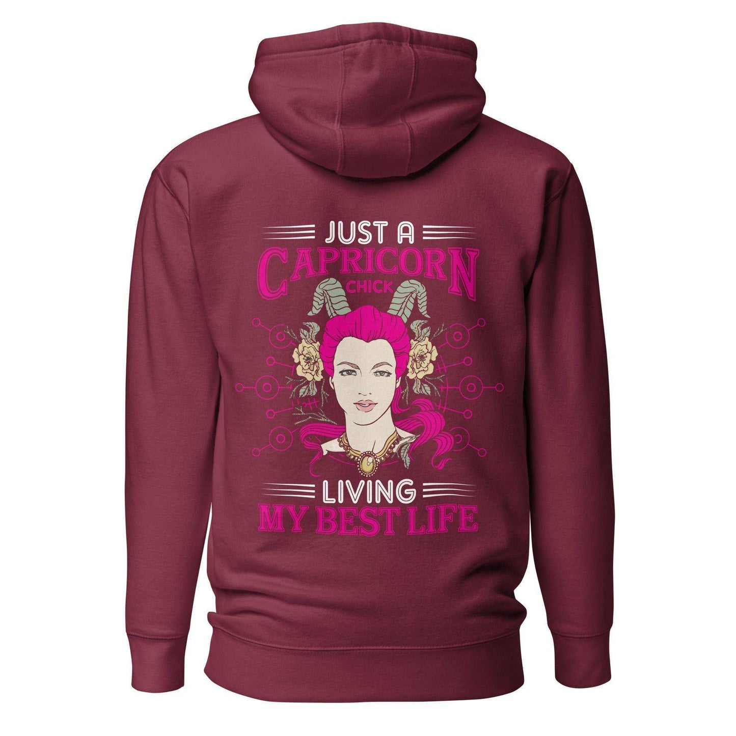 sternzeichen-capricorn-chick-hoodie-hoodie-jlr-design-4 - JLR Design