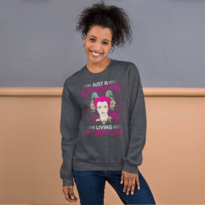 sternzeichen-capricorn-chick-unisex-pullover-pullover-jlr-design-10 - JLR Design