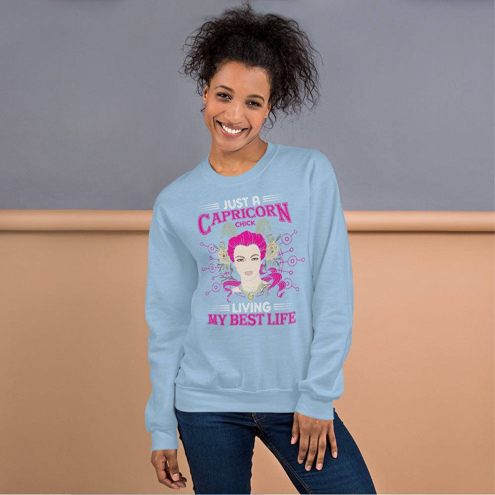 sternzeichen-capricorn-chick-unisex-pullover-pullover-jlr-design-15 - JLR Design