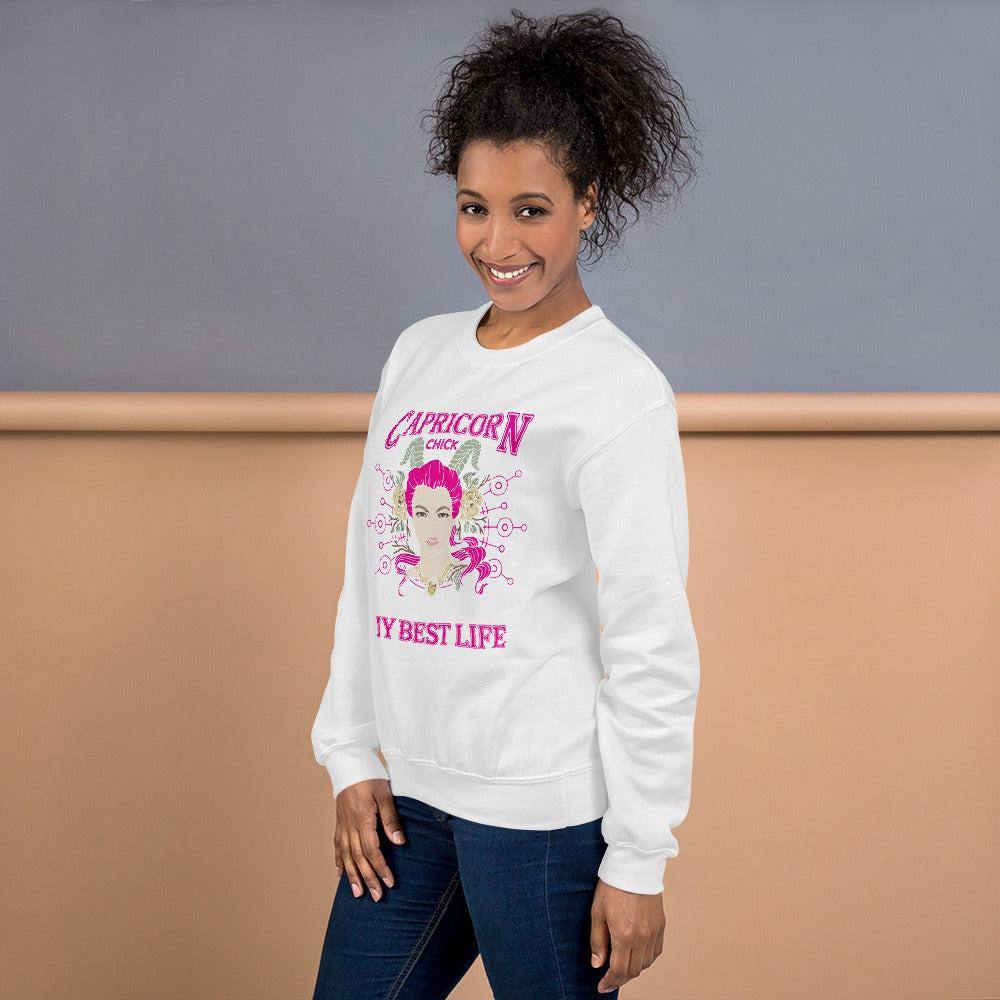 sternzeichen-capricorn-chick-unisex-pullover-pullover-jlr-design-22 - JLR Design