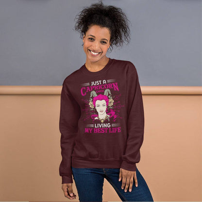 sternzeichen-capricorn-chick-unisex-pullover-pullover-jlr-design-6 - JLR Design