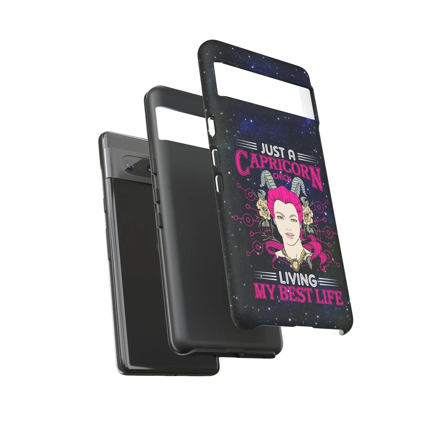 sternzeichen-capricorn-handyhulle-google-pixel-2-3-4-5-6-7-8-9-a-xl-pro-5g-phone-case-jlr-design-10 - JLR Design