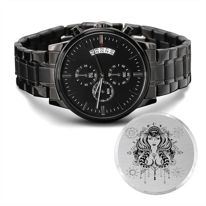 sternzeichen-jungfrau-chronograph-jewelry-jlr-design-32023 - JLR Design