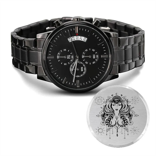 sternzeichen-jungfrau-chronograph-jewelry-jlr-design-32023 - JLR Design