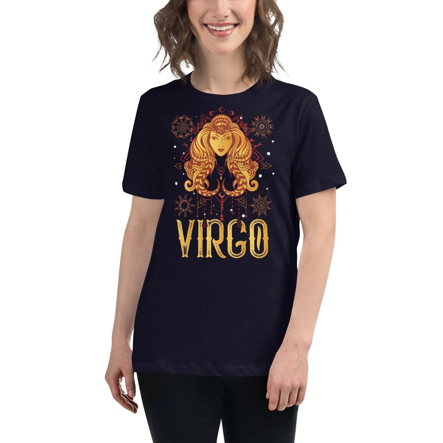 sternzeichen-jungfrau-damen-t-shirt-t-shirt-jlr-design-2 - JLR Design