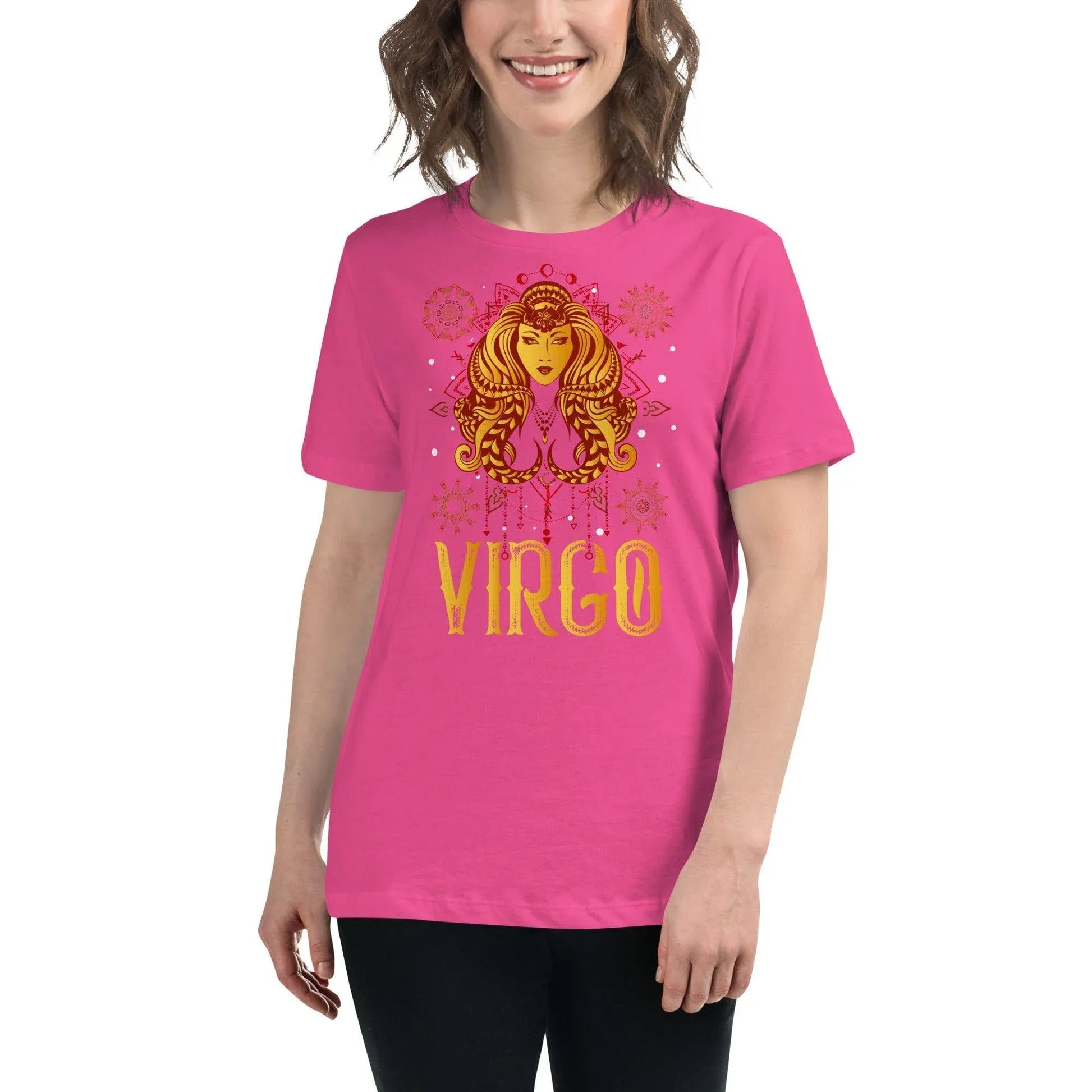 sternzeichen-jungfrau-damen-t-shirt-t-shirt-jlr-design-4 - JLR Design