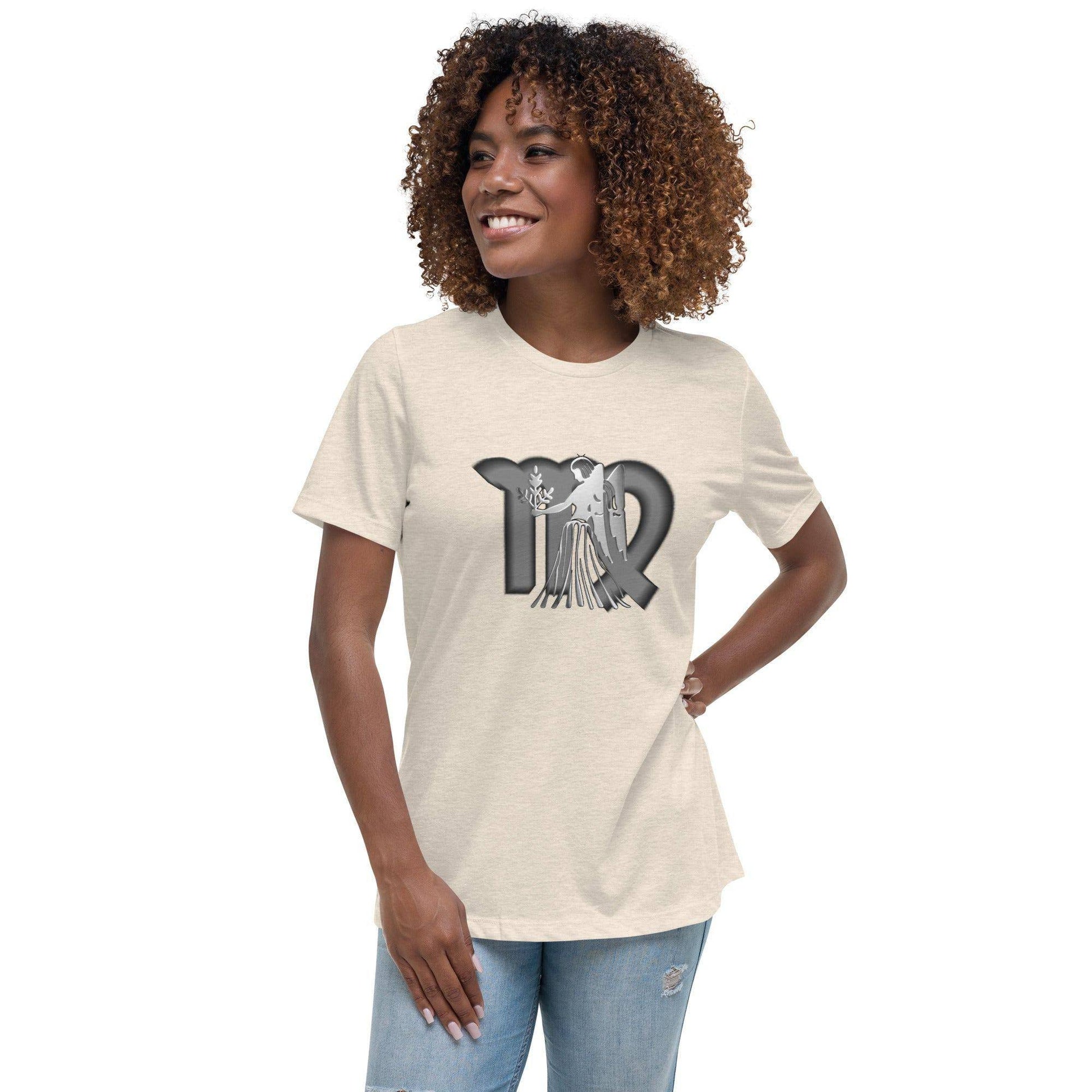 sternzeichen-jungfrau-damen-t-shirt-t-shirt-jlr-design-99457 - JLR Design