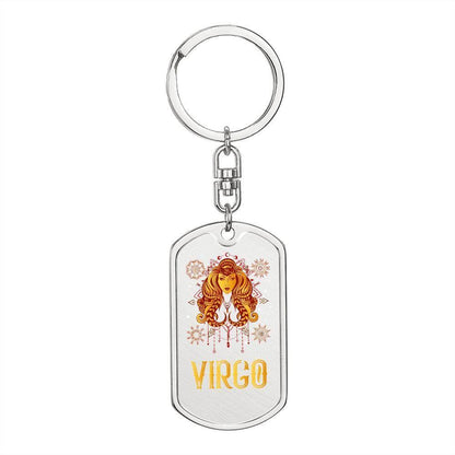 sternzeichen-jungfrau-dog-tag-schlusselanhanger-jewelry-jlr-design-1 - JLR Design