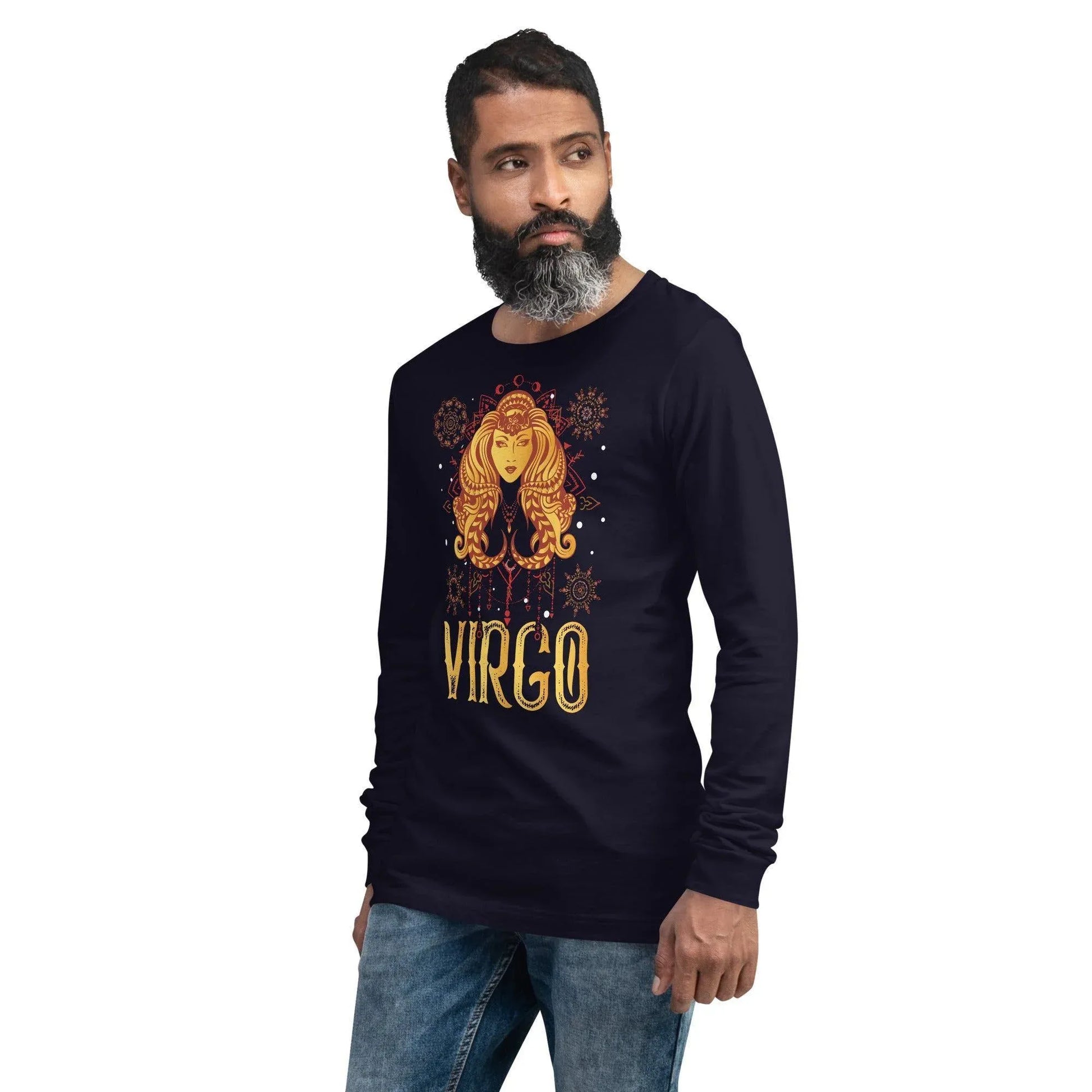 sternzeichen-jungfrau-langarmshirt-langarmshirt-jlr-design-11 - JLR Design