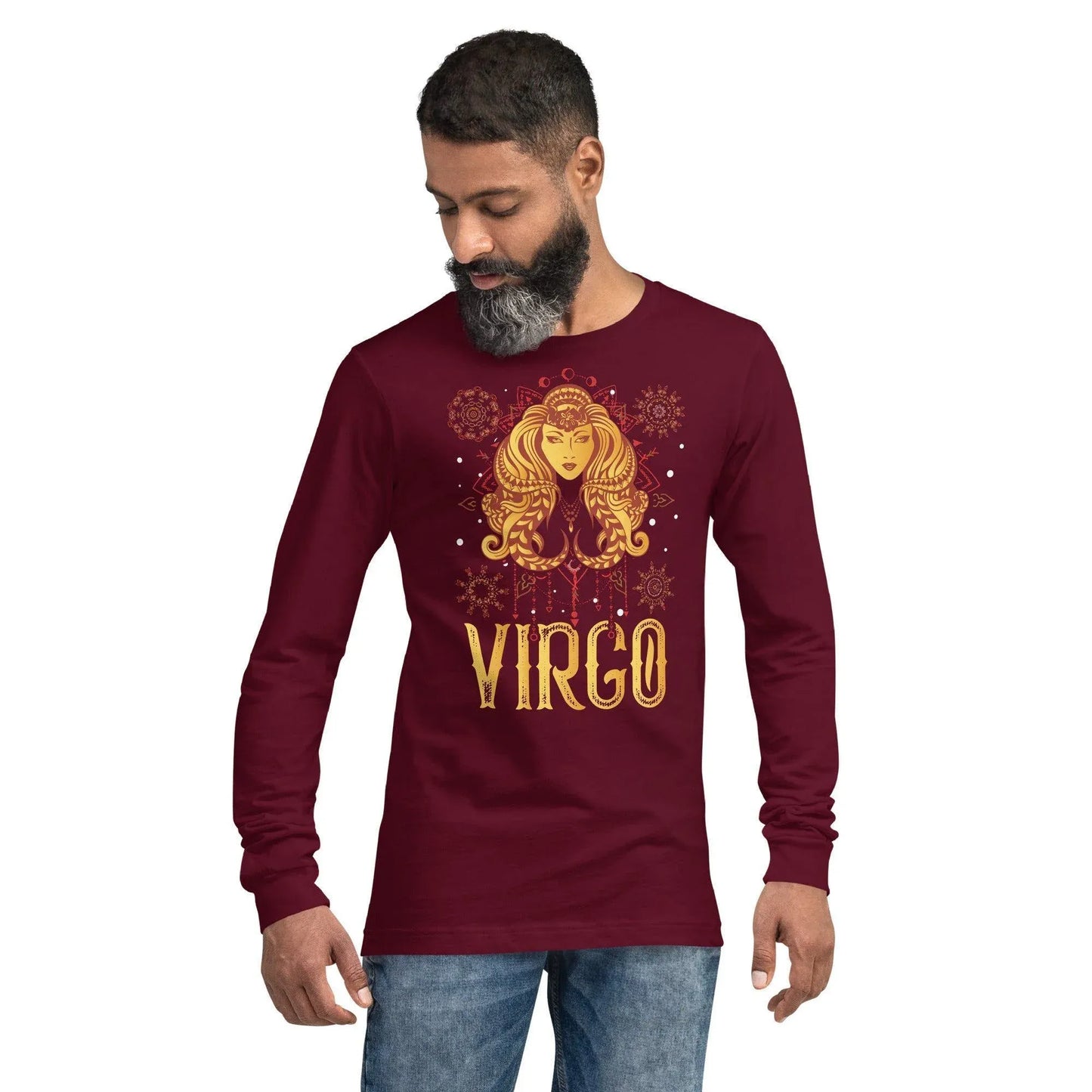 sternzeichen-jungfrau-langarmshirt-langarmshirt-jlr-design-13 - JLR Design
