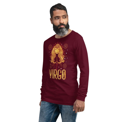 sternzeichen-jungfrau-langarmshirt-langarmshirt-jlr-design-14 - JLR Design