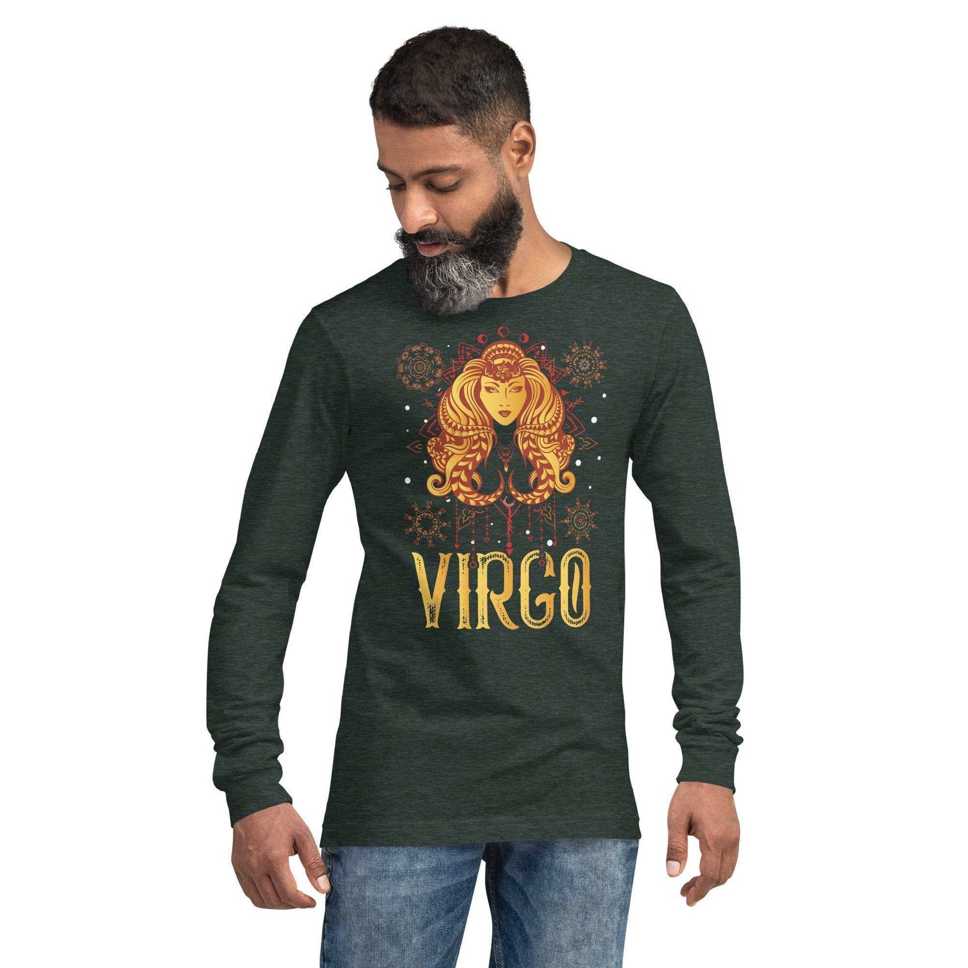 sternzeichen-jungfrau-langarmshirt-langarmshirt-jlr-design-19 - JLR Design