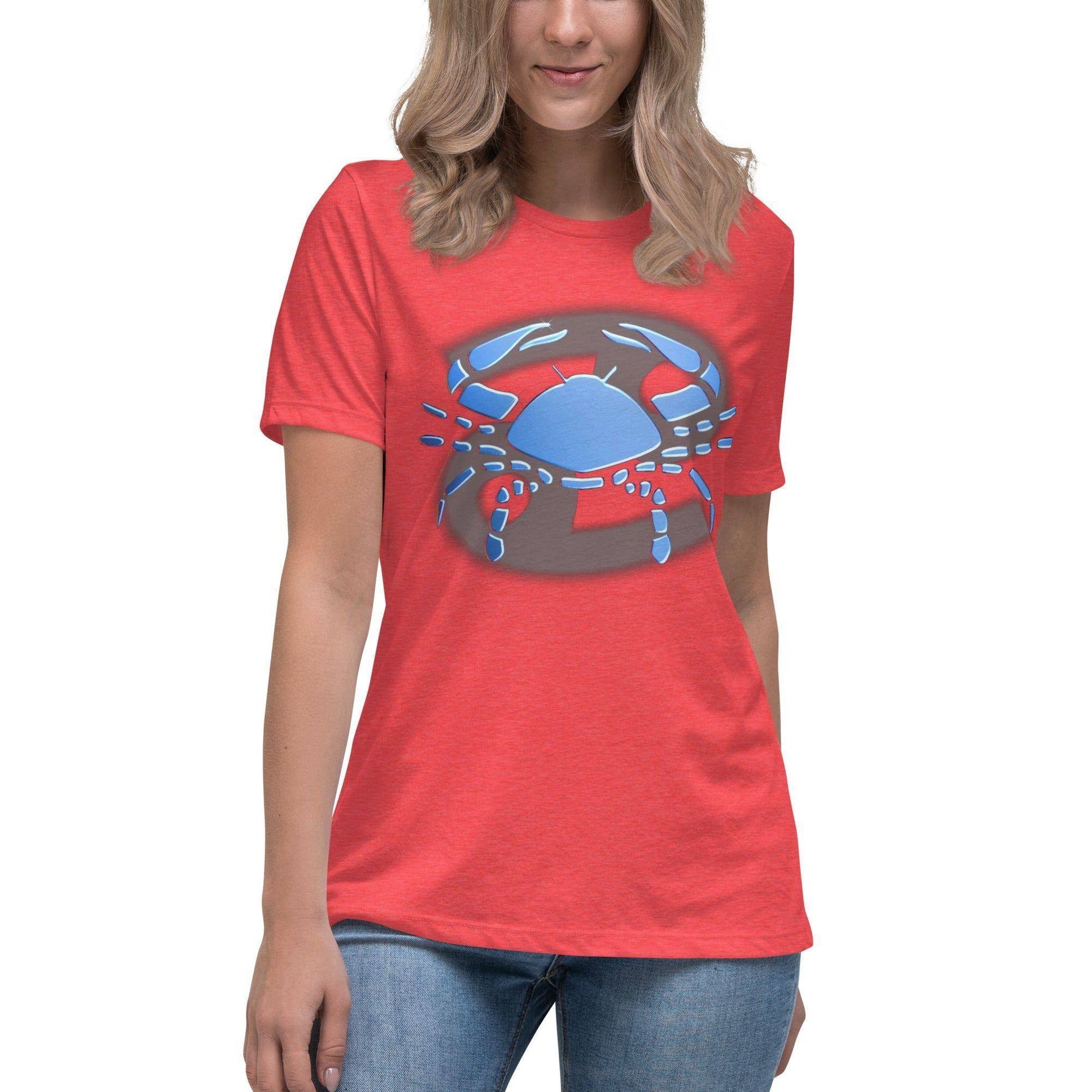 sternzeichen-krebs-damen-t-shirt-t-shirt-jlr-design-27981 - JLR Design