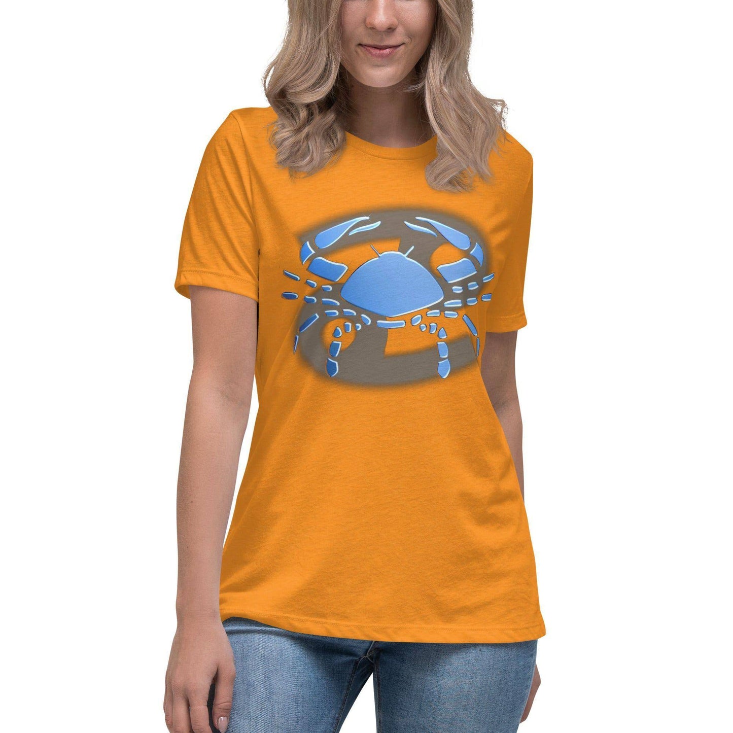 sternzeichen-krebs-damen-t-shirt-t-shirt-jlr-design-45925 - JLR Design