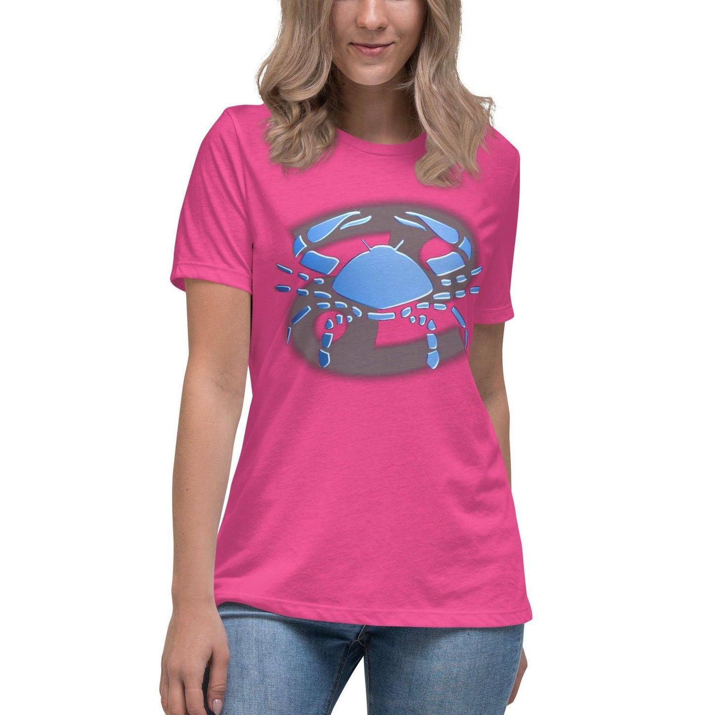 sternzeichen-krebs-damen-t-shirt-t-shirt-jlr-design-97096 - JLR Design