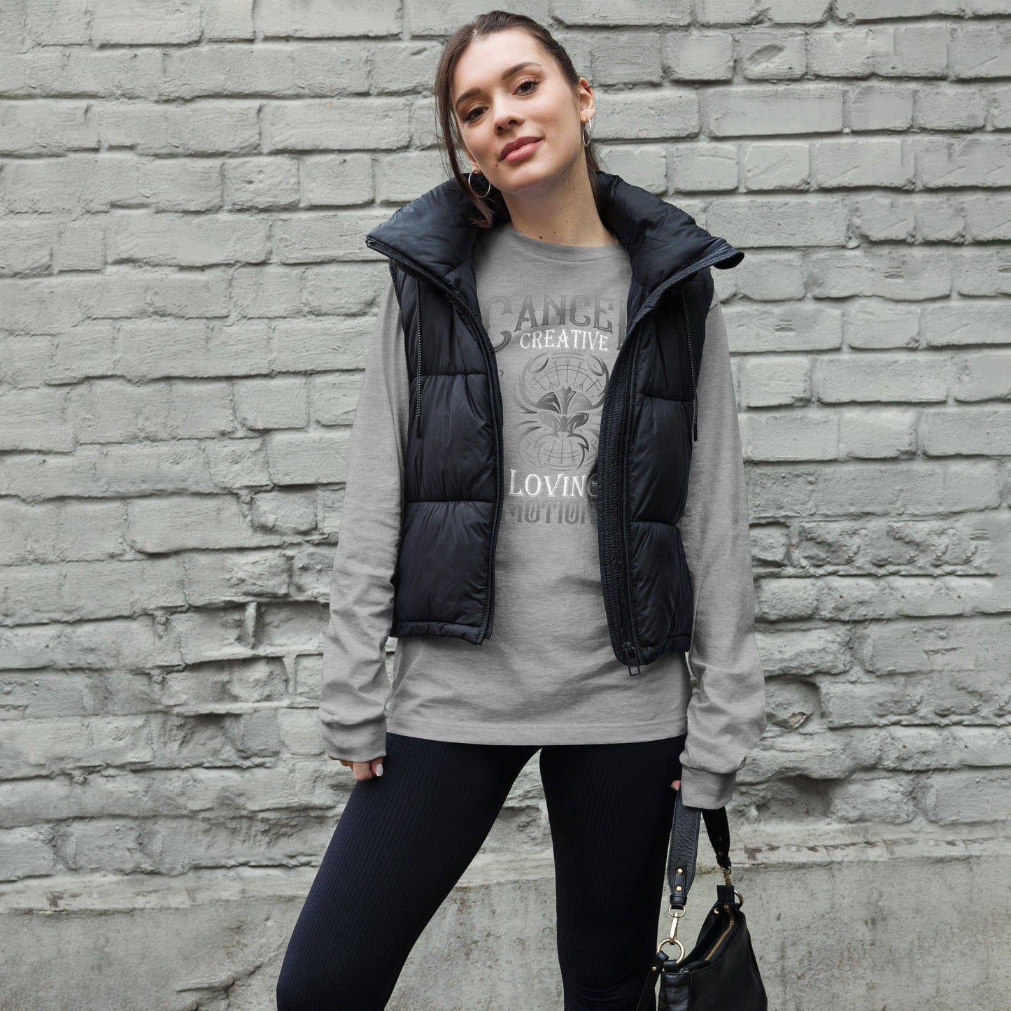 sternzeichen-krebs-langarmshirt-langarmshirt-jlr-design-46340 - JLR Design