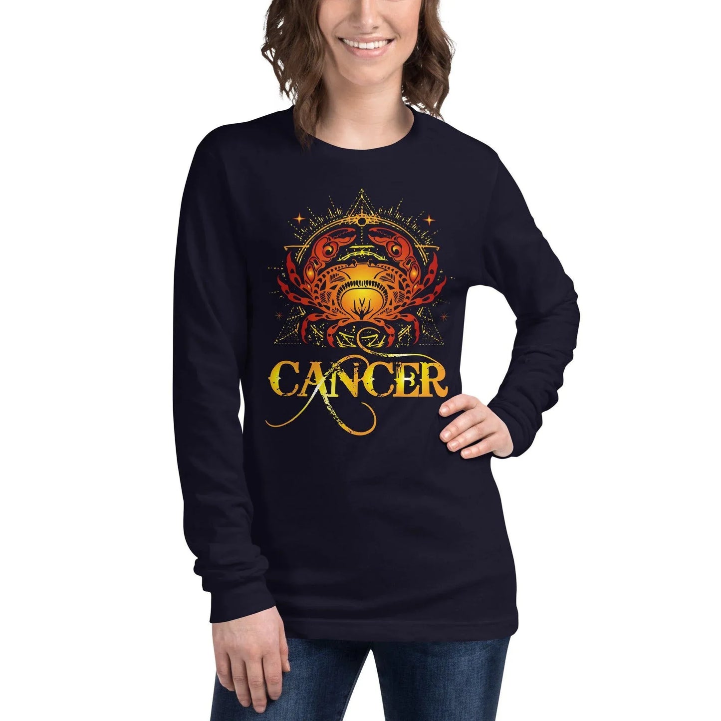 sternzeichen-krebs-langarmshirt-langarmshirt-jlr-design-6 - JLR Design