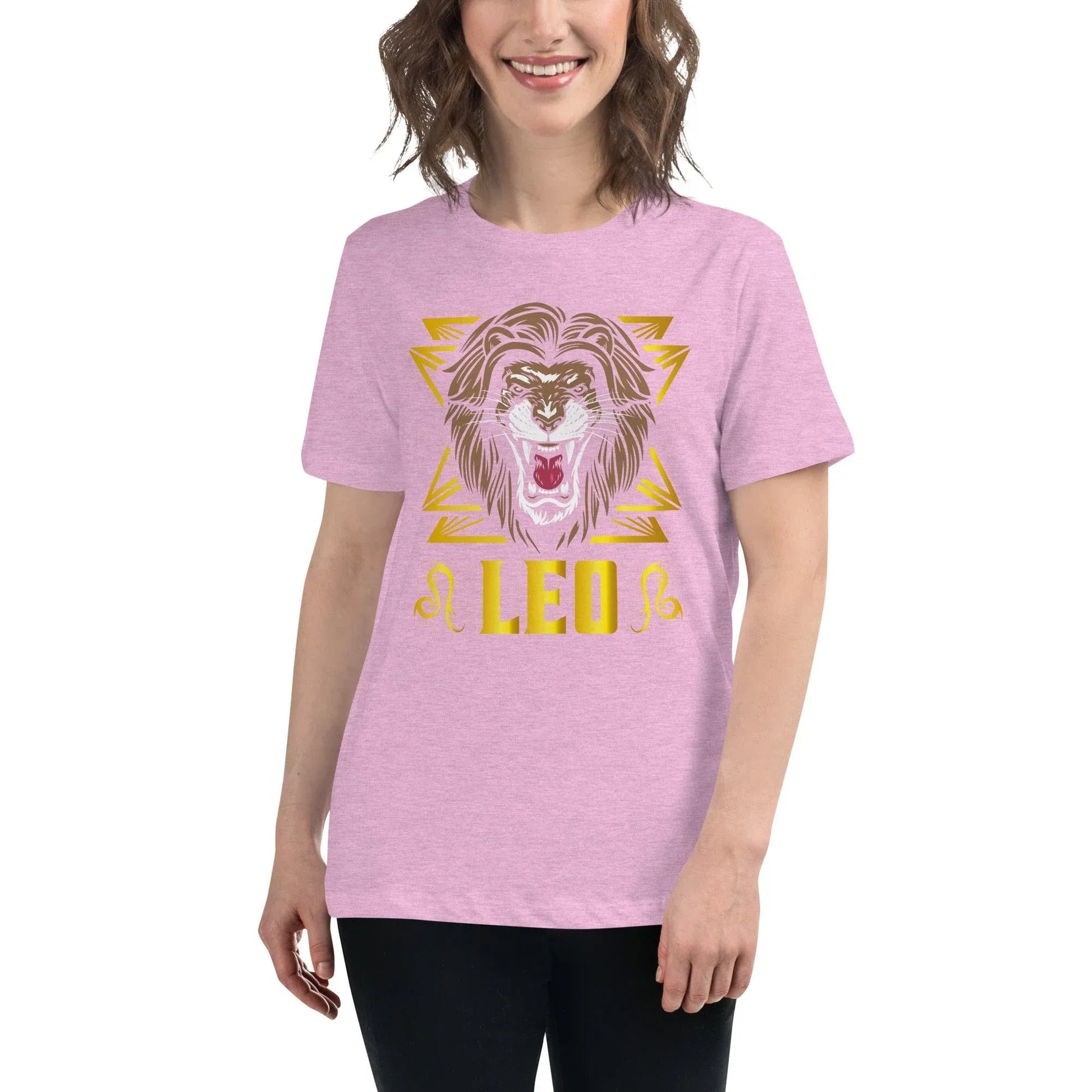 sternzeichen-lowe-damen-t-shirt-t-shirt-jlr-design-11 - JLR Design