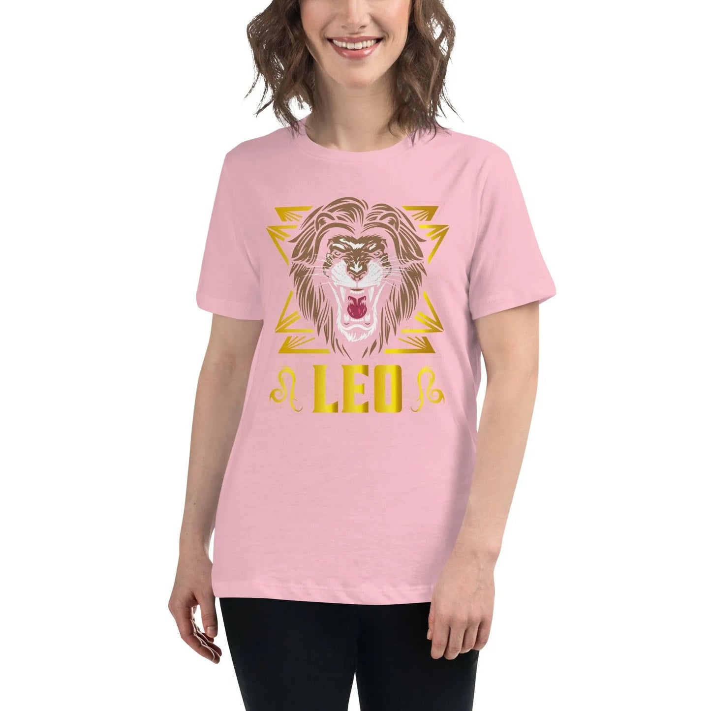 sternzeichen-lowe-damen-t-shirt-t-shirt-jlr-design-12 - JLR Design