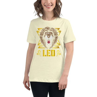 sternzeichen-lowe-damen-t-shirt-t-shirt-jlr-design-14 - JLR Design