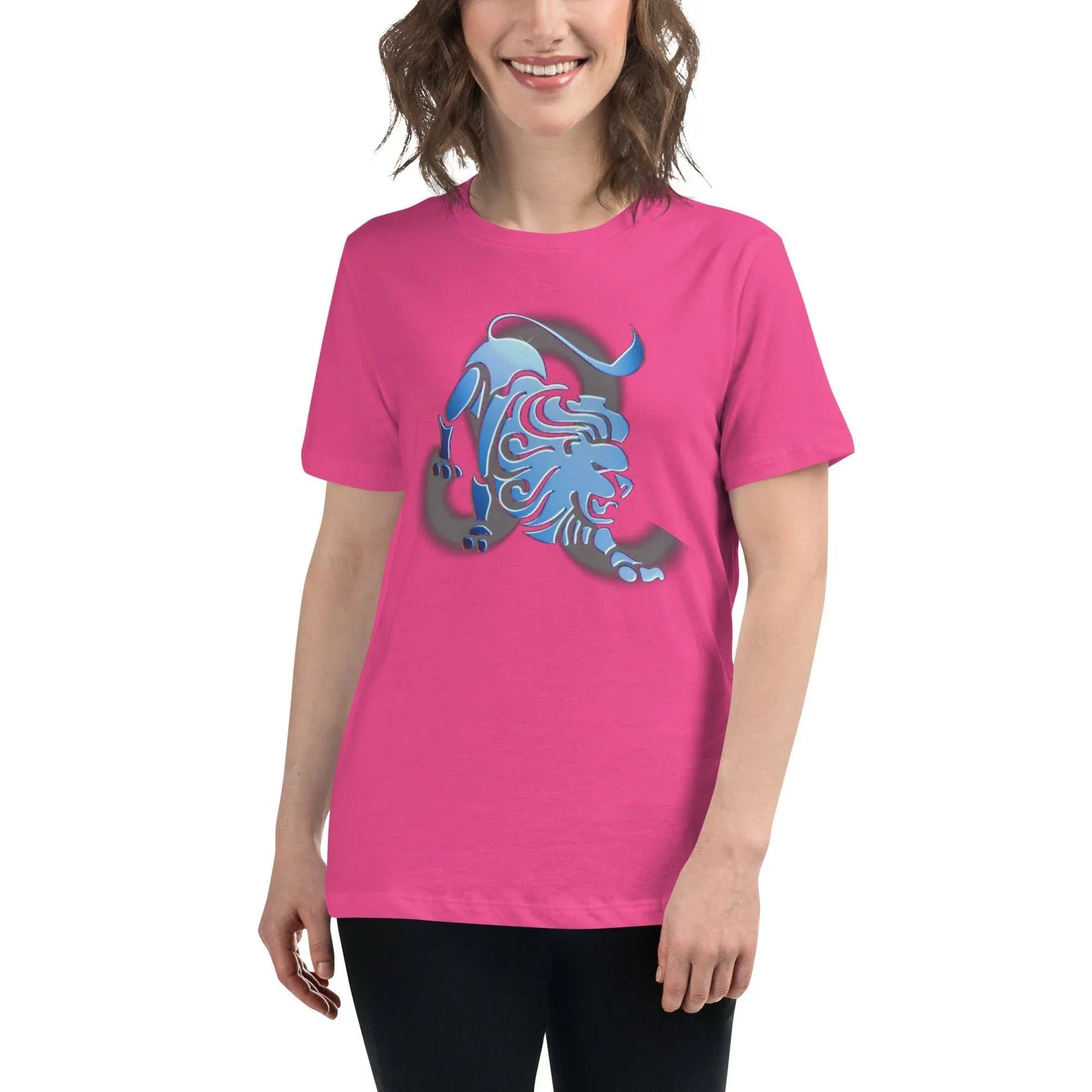 sternzeichen-lowe-damen-t-shirt-t-shirt-jlr-design-19401 - JLR Design
