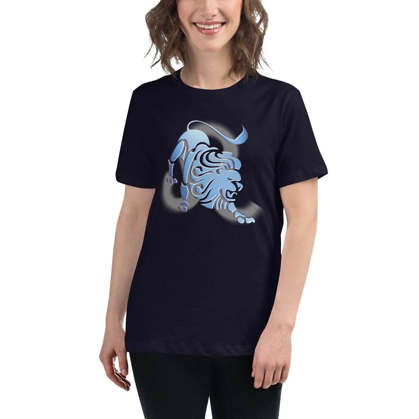 sternzeichen-lowe-damen-t-shirt-t-shirt-jlr-design-23474 - JLR Design