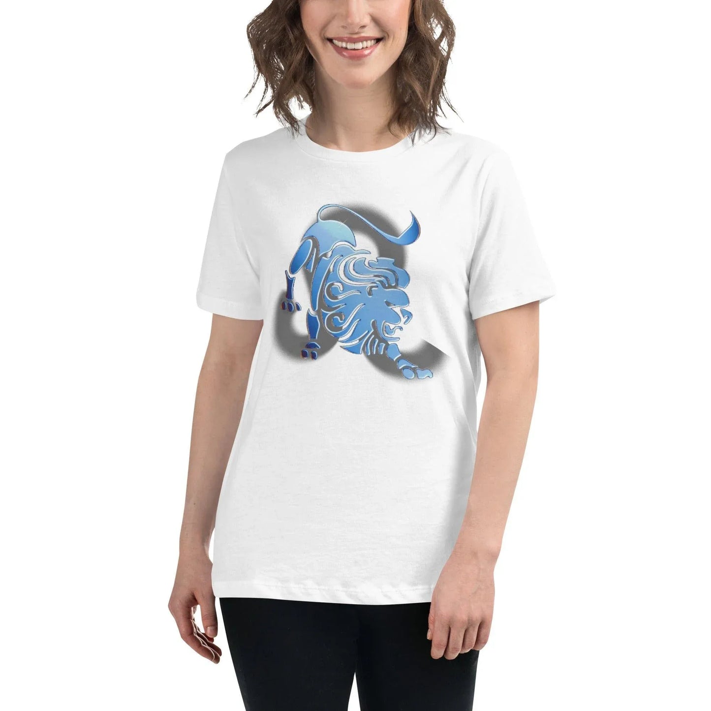 sternzeichen-lowe-damen-t-shirt-t-shirt-jlr-design-32345 - JLR Design