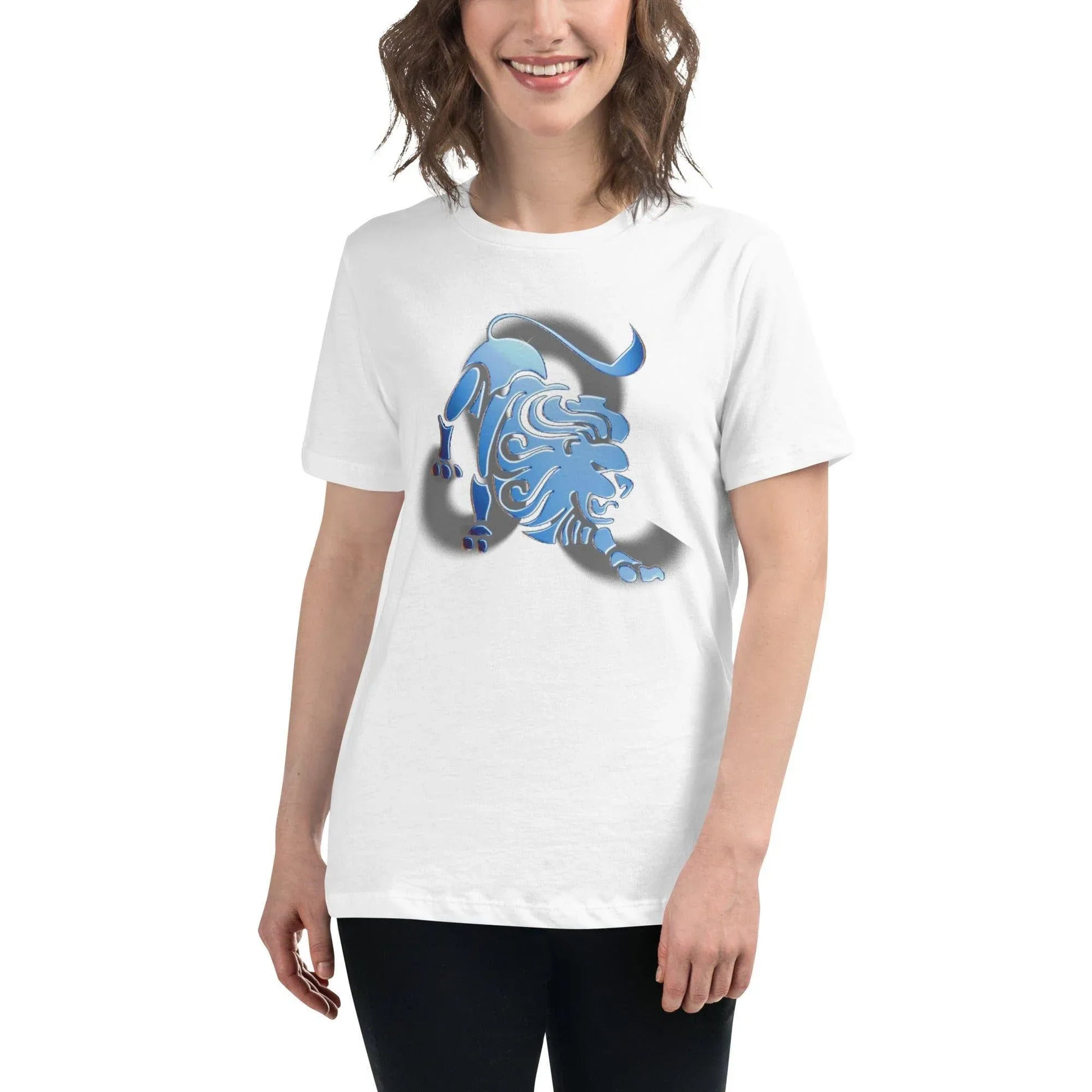 sternzeichen-lowe-damen-t-shirt-t-shirt-jlr-design-32345 - JLR Design