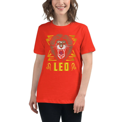 sternzeichen-lowe-damen-t-shirt-t-shirt-jlr-design-4 - JLR Design