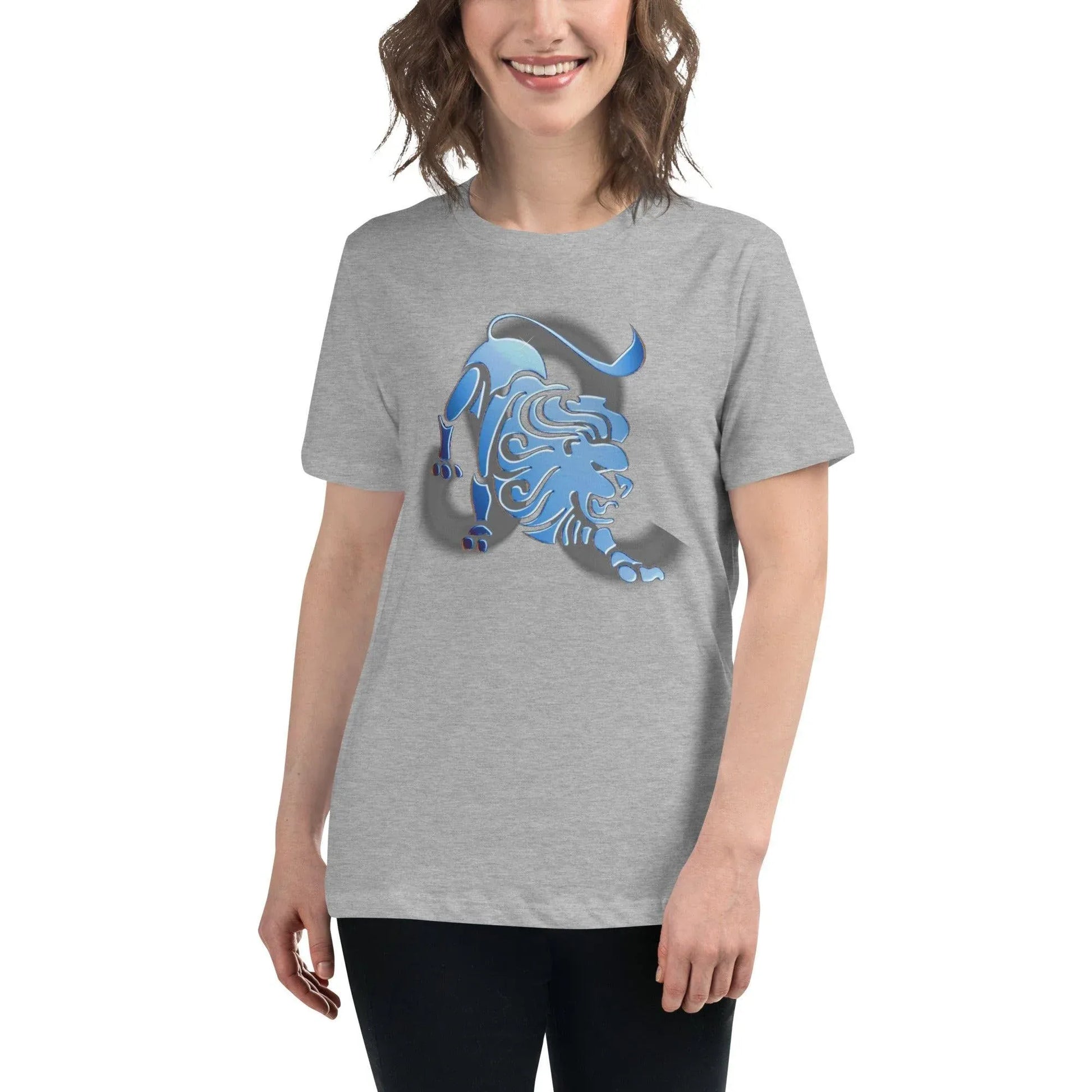sternzeichen-lowe-damen-t-shirt-t-shirt-jlr-design-48364 - JLR Design