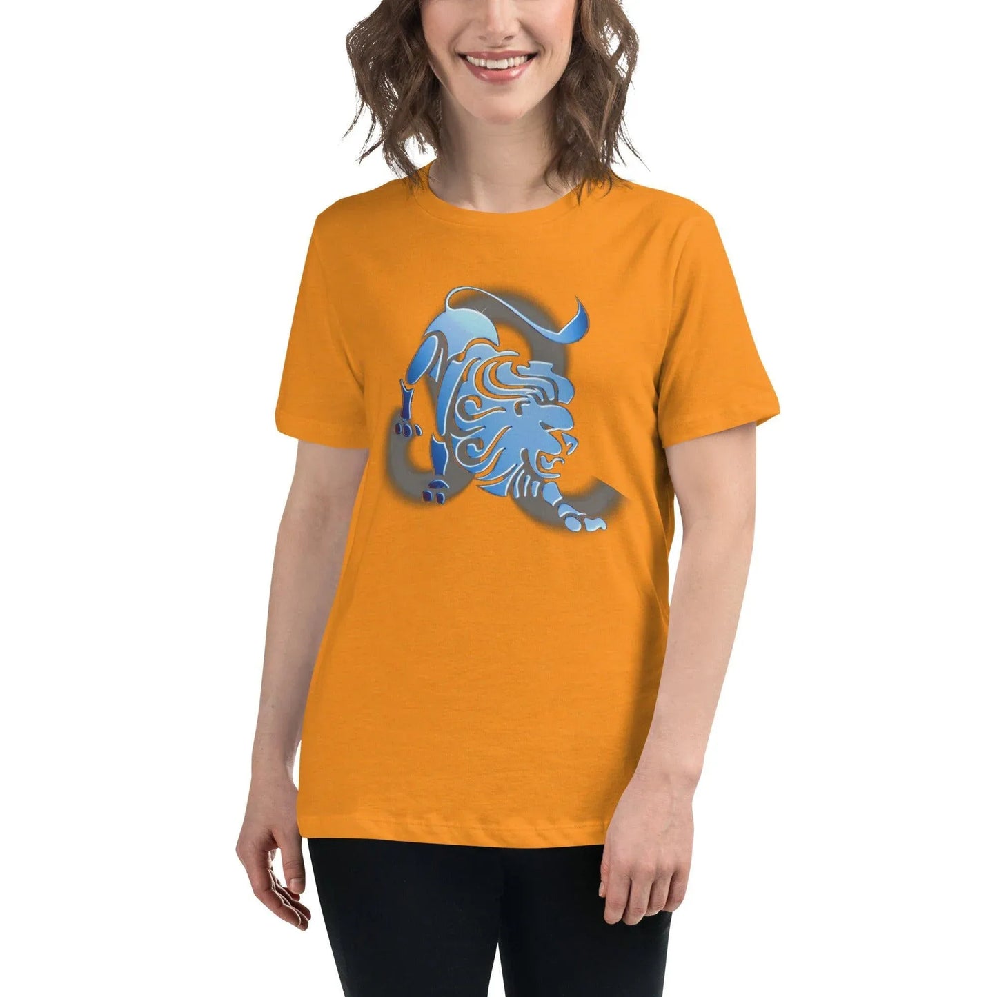 sternzeichen-lowe-damen-t-shirt-t-shirt-jlr-design-60091 - JLR Design