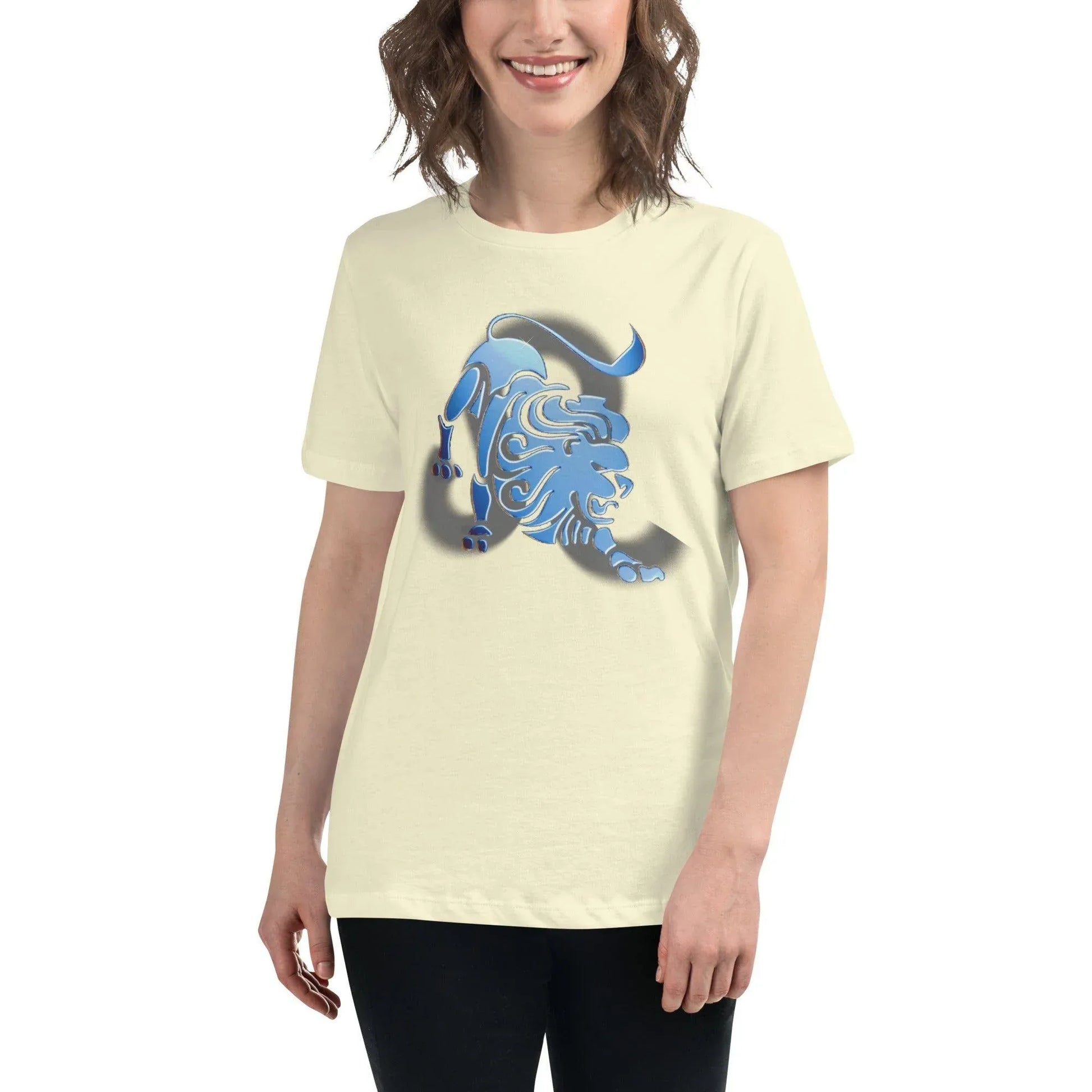 sternzeichen-lowe-damen-t-shirt-t-shirt-jlr-design-87205 - JLR Design