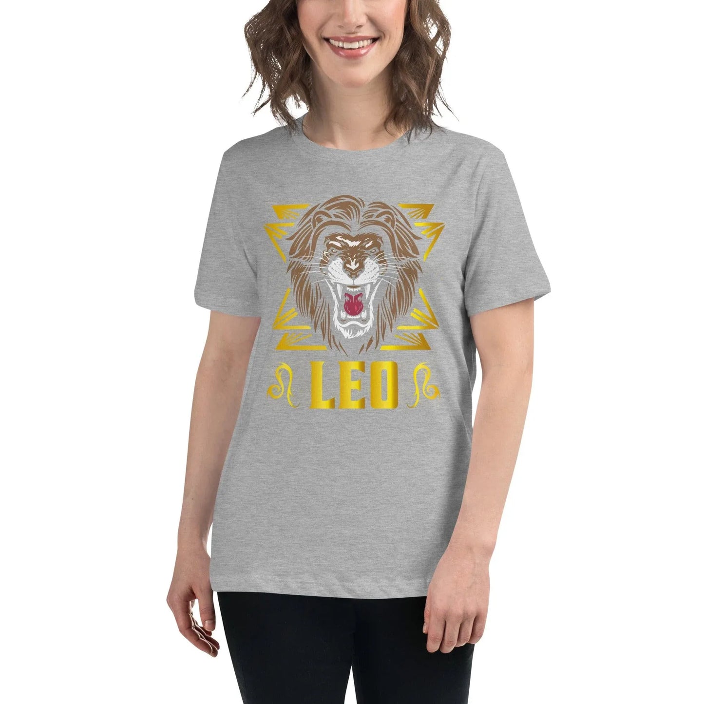sternzeichen-lowe-damen-t-shirt-t-shirt-jlr-design-9 - JLR Design