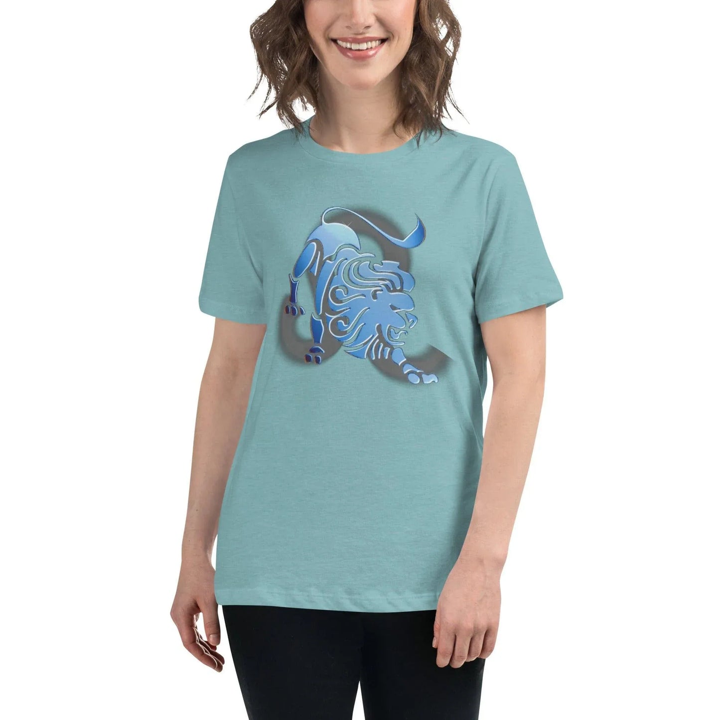 sternzeichen-lowe-damen-t-shirt-t-shirt-jlr-design-91388 - JLR Design