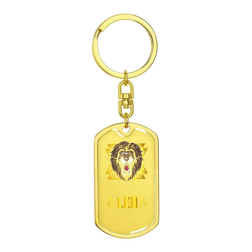sternzeichen-lowe-dog-tag-schlusselanhanger-jewelry-jlr-design-2 - JLR Design