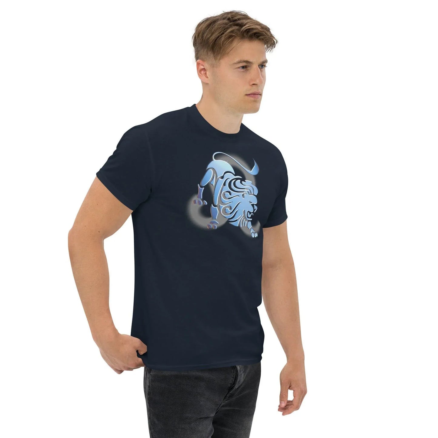 sternzeichen-lowe-herren-t-shirt-jlr-design-t-shirt-10 - JLR Design