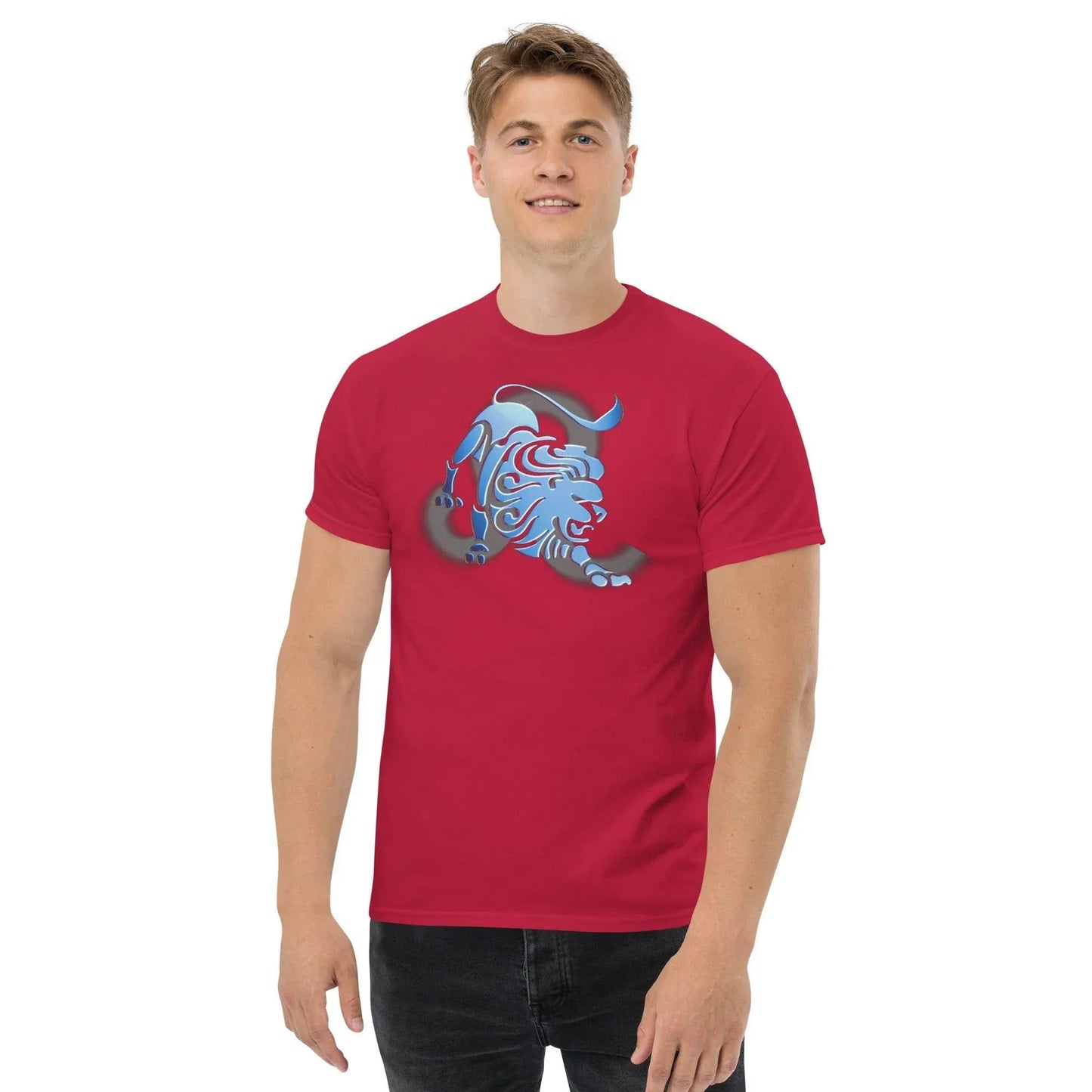 sternzeichen-lowe-herren-t-shirt-jlr-design-t-shirt-11 - JLR Design