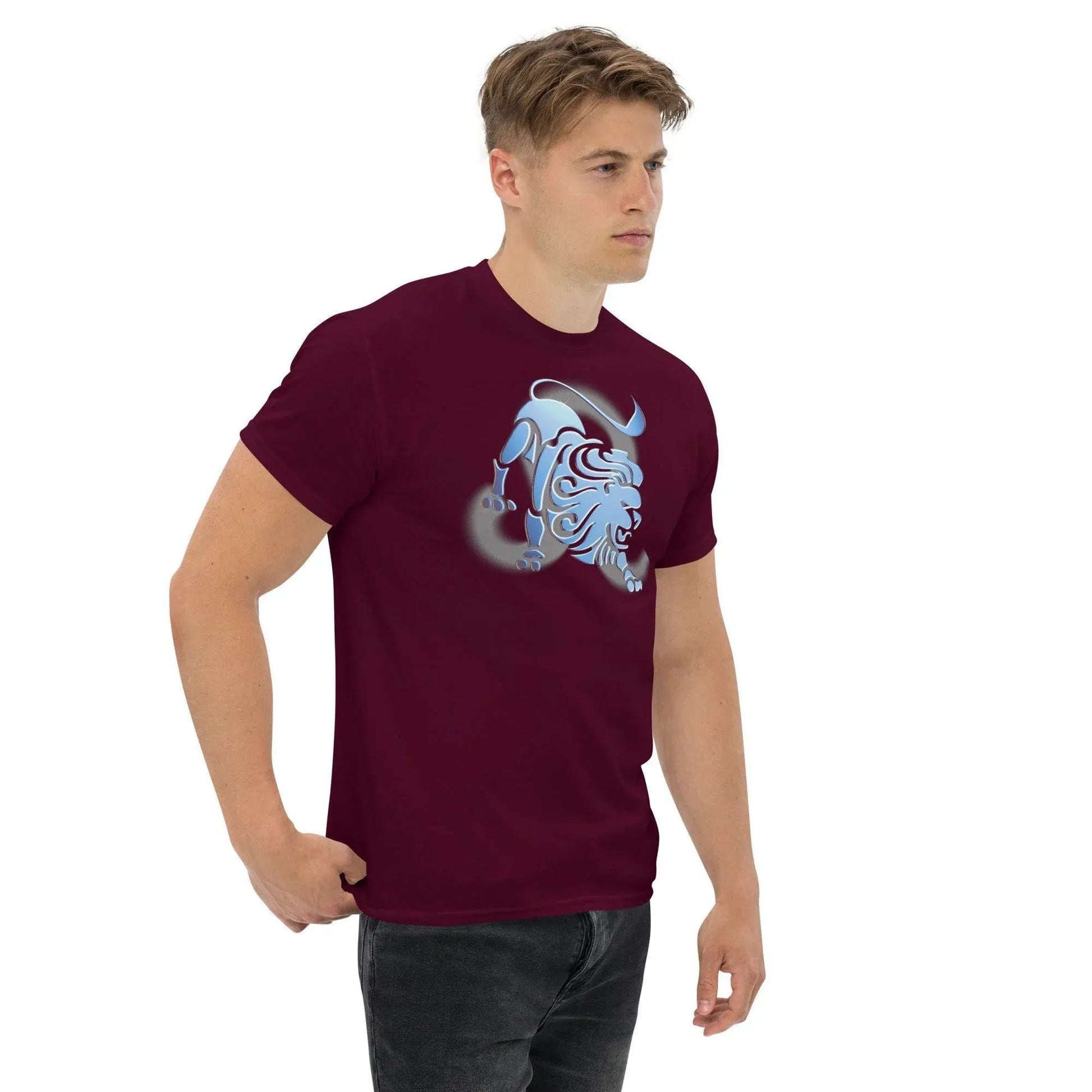 sternzeichen-lowe-herren-t-shirt-jlr-design-t-shirt-4 - JLR Design