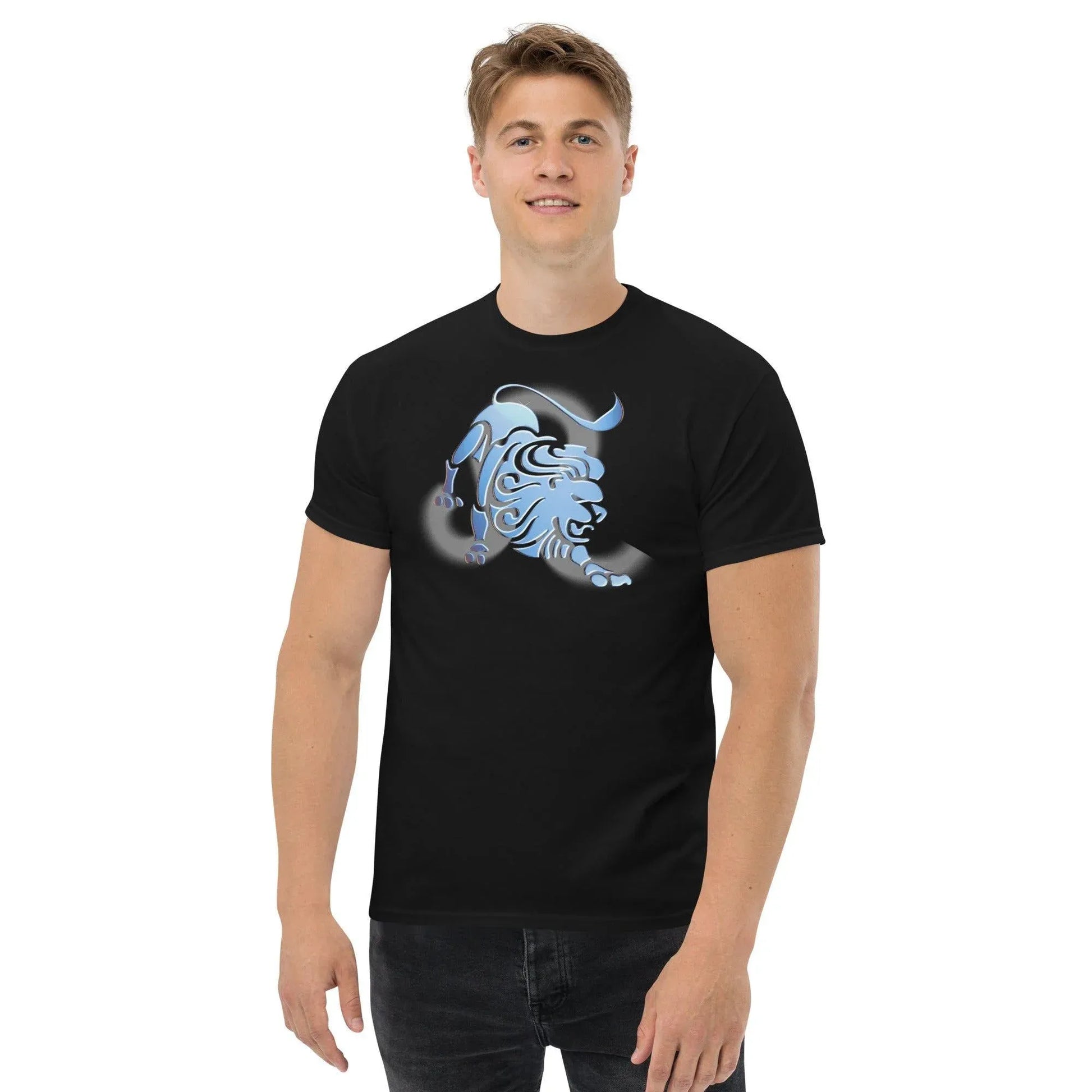 sternzeichen-lowe-herren-t-shirt-jlr-design-t-shirt-5 - JLR Design
