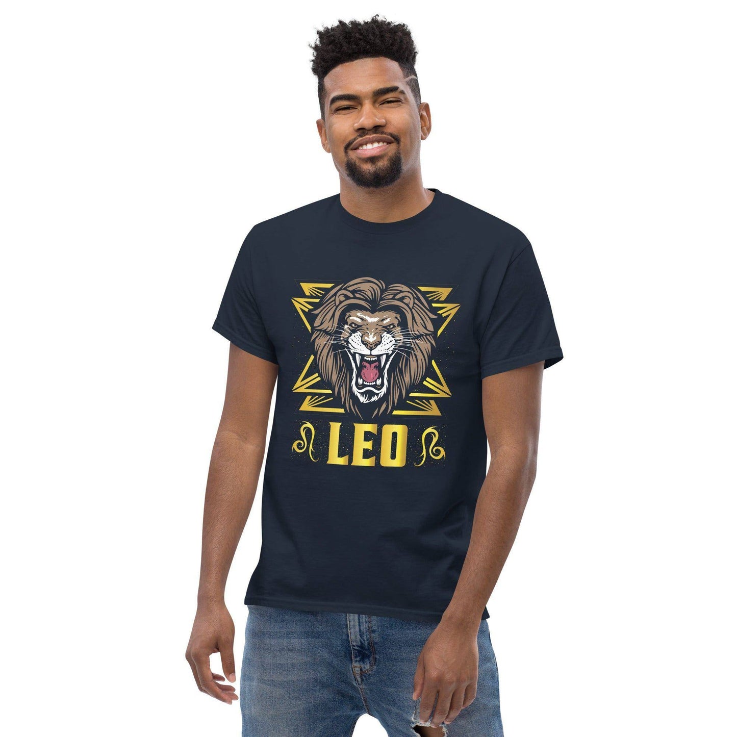 sternzeichen-lowe-herren-t-shirt-t-shirt-jlr-design-11 - JLR Design