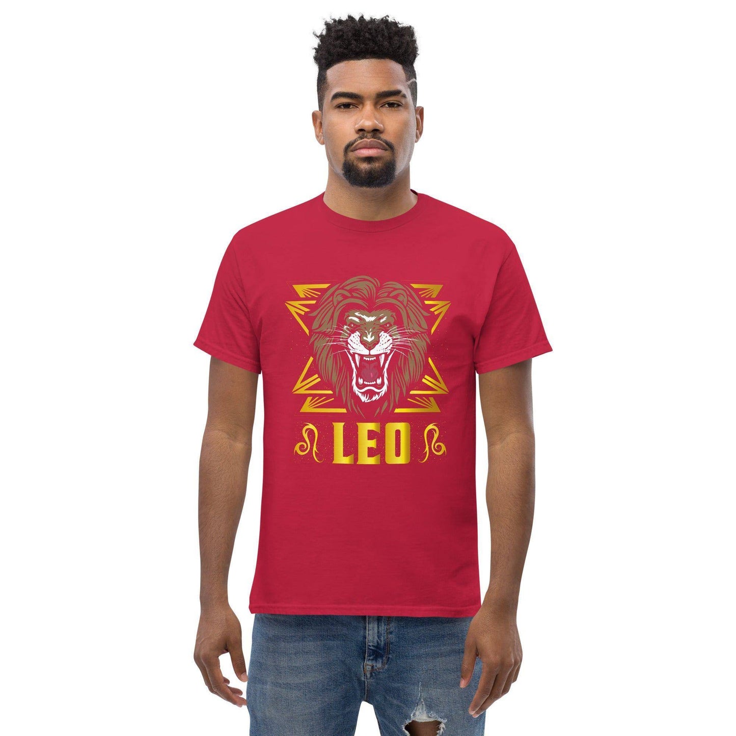 sternzeichen-lowe-herren-t-shirt-t-shirt-jlr-design-13 - JLR Design