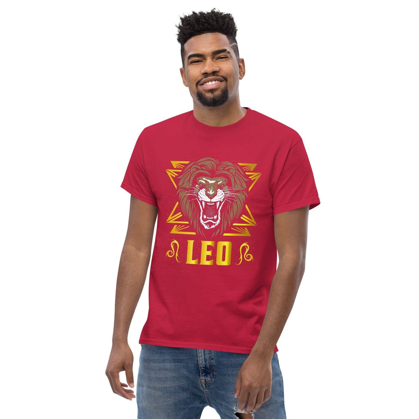 sternzeichen-lowe-herren-t-shirt-t-shirt-jlr-design-14 - JLR Design