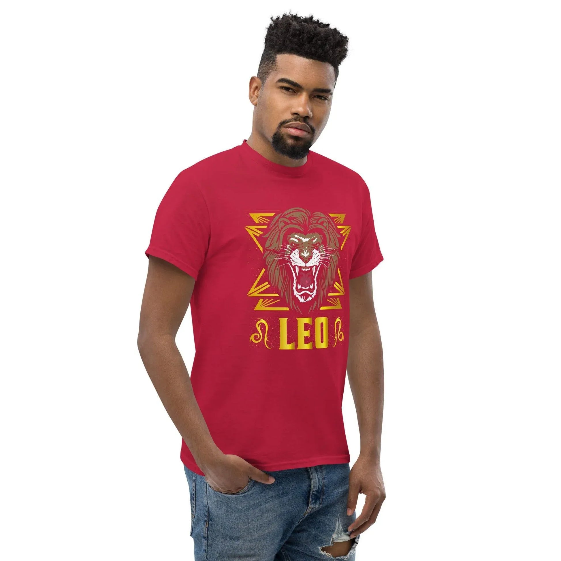 sternzeichen-lowe-herren-t-shirt-t-shirt-jlr-design-16 - JLR Design