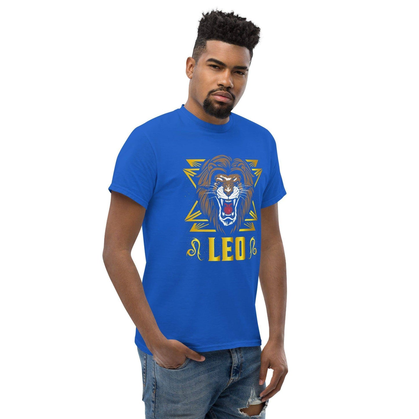 sternzeichen-lowe-herren-t-shirt-t-shirt-jlr-design-20 - JLR Design