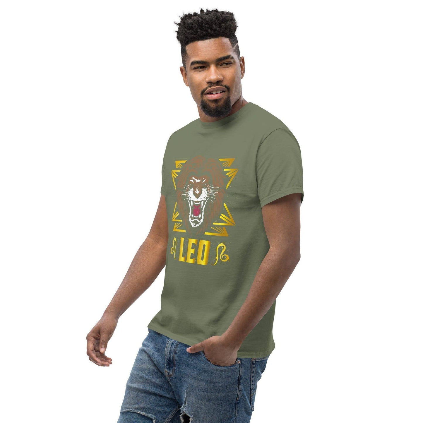 sternzeichen-lowe-herren-t-shirt-t-shirt-jlr-design-23 - JLR Design