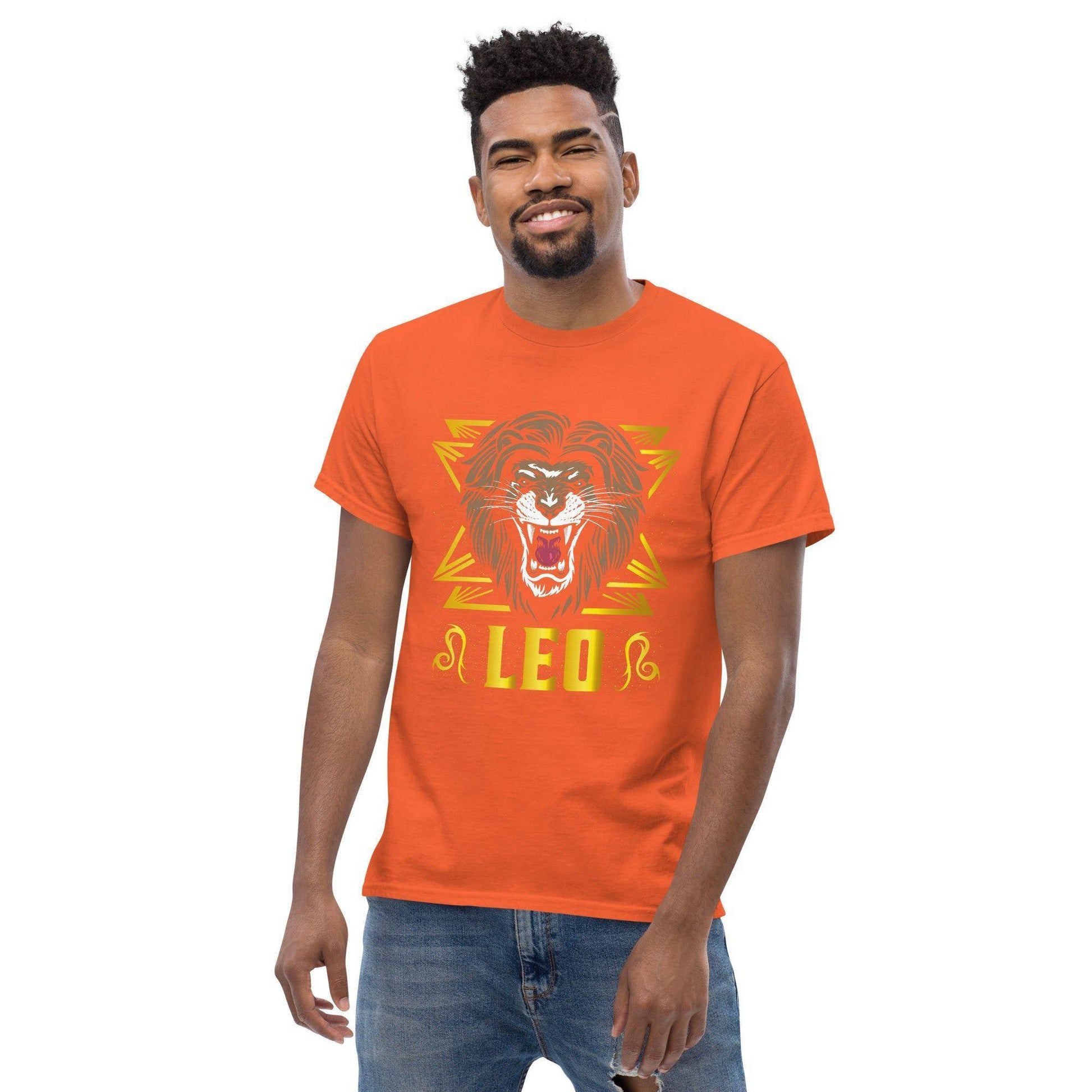 sternzeichen-lowe-herren-t-shirt-t-shirt-jlr-design-26 - JLR Design
