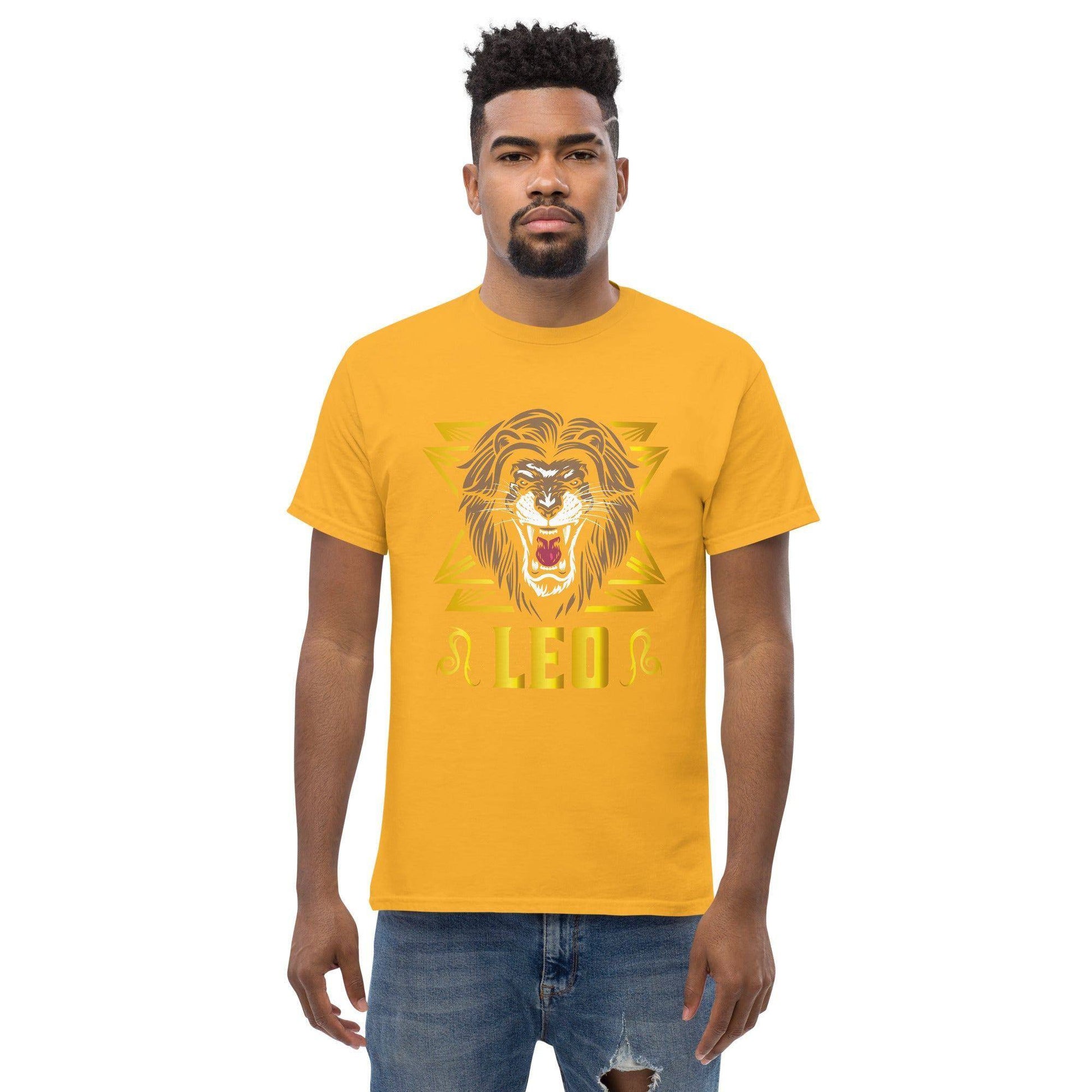 sternzeichen-lowe-herren-t-shirt-t-shirt-jlr-design-33 - JLR Design